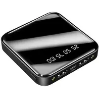 Mtp Products Mini Power Bank 20000mAh - 2x USB - Svart
