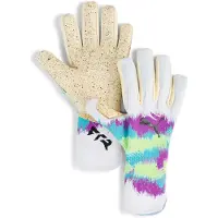 Puma FUTURE Ultimate Goalkeeper Gloves, Accessories, White/Pure Magenta/Fizzy Apple, 9.5