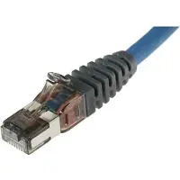 Leviton Brand-Rex AC6PCG030-488HB, 3 m, Cat6a, S/FTP (S-STP), RJ-45, RJ-45, Blå