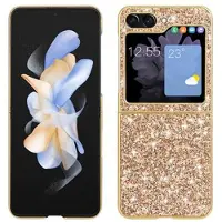 Mtp Products Samsung Galaxy Z Flip6/Z Flip7 FE Glitter Series Hybrid-deksel - Gull