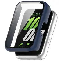 Mtp Products Samsung Galaxy Fit3 Plastdeksel med Skjermbeskytter - Mørkeblå