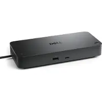 Dell Pro Smart Dock SD25 - Dokkingstasjon - USB-C - HDMI, 2 x DP, USB-C - 1GbE, 2.5GbE - 180 watt - BTO - med 3 års Basic Hardware Service med Advanced Exchange etter fjerndiagnose