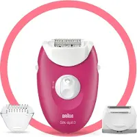 Braun Silk-épil 3-276 (rosa/hvit)