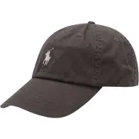 Ralph Lauren for man. 710667709038 Black cotton twill cap (OSFA), Casual