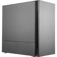 Cooler Master Silencio S400 - Tower - micro ATX - ingen strømforsyning (ATX / PS/2) - svart - USB/lyd