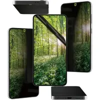 PanzerGlass ECO MATRIX 4-way Privacy Screen Protector Samsung Galaxy S25 | Ultra-wide Fit