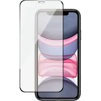 PanzerGlass SAFE. by | Case-Friendly - Skærmbeskytter for mobiltelefon - Edge-to-Edge passform - rammefarve sort | Apple iPhone 11/XR