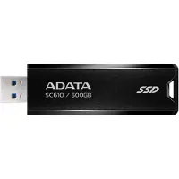 ADATA Sc610 Usb 3.2 Gen2 500gb Ekstern Ssd