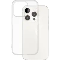 PanzerGlass SAFE. by - Baksidedeksel for mobiltelefon - selvhelbredende TPU - gjennomsiktig - for Apple iPhone 15 Pro