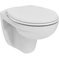 Ideal standard IS Eurovit væghængt toilet Rimless inkl. softclose sæde SWH