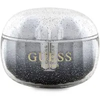 GUESS Glitter Gradient TWS Bluetooth-hodetelefoner med dockingstasjon - svart