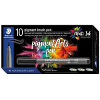 Staedtler pigment brush pen 10 pcs light peach