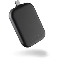 ZENS Singel Lader Qi for Airpods USB-C Svart