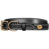 Dyon Flat Leather Hundehalsbånd