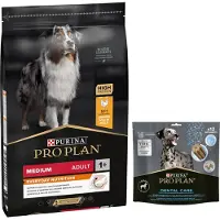 Purina Pro Plan Økonomipakke: 2 eller 3 poser til sparepris! - Medium Adult Optibalance (2 x 7 kg)