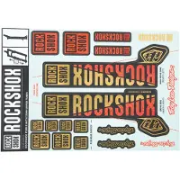 RockShox Troy Lee Designs Klistremerkesett