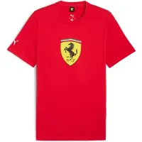 Puma Scuderia Ferrari Sportswear Coloured Shield Tee Men, Motorsport, Rosso Corsa, S