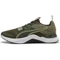 Puma Prospect Training Shoes, Shoes, Dark Olive/Lux Army/White, 42.5