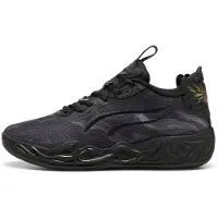 Puma MB.04 Lo Team Basketball Shoes Unisex, Shoes, Black/Dark Amethyst, 52