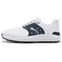 Puma Ignite Elevate 2 Tour Golf Shoes Men, Shoes, White/Deep Navy/Silver, 41