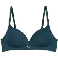 Puma Soft Padded Bra Women (1-Pack), Clothing, Dusk Blue, 36D