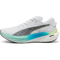 Puma Deviate NITRO 3 Running Shoes Men, Fitness, White/Mint Melt, 47