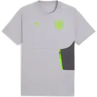 Puma Manchester City PUMATECH Pocket Tee Men, Sport, Galactic Gray/Pro Green, M