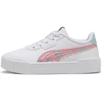 Puma Carina 3.0 Space Belle Sneakers Kids, Shoes, White/Pinkscape, 32.5