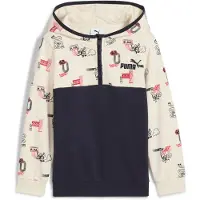 Puma Little Runners Half-Zip Hoodie Kids, Shop, New Navy, 3-4Y