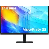 Samsung ViewFinity S8 S27D800EAU - S80D Series - LED-skjerm - 27" - 3840 x 2160 UHD @ 60 Hz - IPS - 350 cd/m² - 1000:1 - HDR10 - 5 ms - HDMI, Displ...
