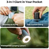 Flextailgear 3 In 1 Tiny Pump 2x Mini Luftkompressor For Bil