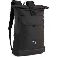Puma PUMATECH Roll Top 26L Backpack, Accessories, Black, OSFA