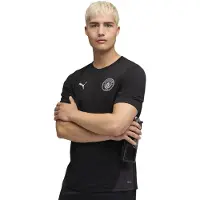 Puma Manchester City Training Jersey Men, Sport, Black/Silver, S
