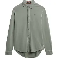 Superdry Vintage Destroy Pique Skjorte Med Lange Ermer