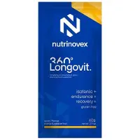 Nutrinovex Longovit 360 Og Endoseeske Pasjonsfrukt Mango 60g 12 Enheter