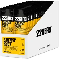 226ers Shot Extreme 250mg Caff Energidrikk Enkeltdoseboks Banan 60ml 24 Enheter