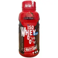 Nutrisport Isolert Myseprotein Jordbær 330ml 12 Enheter