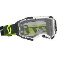 SCOTT Fury Brendan Fairclough Grey/Yellow Goggle grå