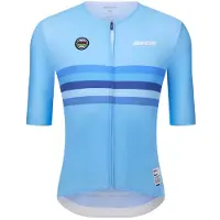Santini Uci World Champion Belgium 2025 Kort Ermet Trøye