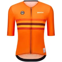 Santini Uci World Champion Netherlands 2025 Kort Ermet Trøye