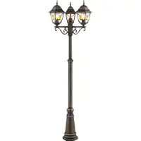 Brilliant 90985A86 Janel utendørs standerlampe LED (RGB) E27 sort