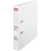 Esselte - Hevarmbuefil - bokryggbredde: 50 mm - for A4 (210 x 297 mm) - kapasitet: 350 ark - hvit