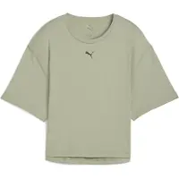 Puma CLOUDSPUN Relaxed Tee Women, Clothing, Lux Army, XXL
