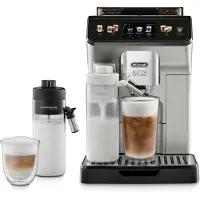 De'Longhi Eletta Explore ECAM450.55.S - Automatisk kaffemaskin med melkeskummer - 19 bar - sølv