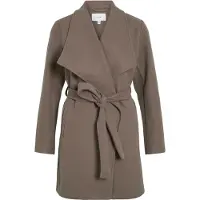 Vila Cooley Collar Belt Frakk
