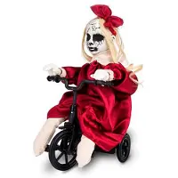 MOM Dukke Besatt I Trehjuling Med Lyd Og Bevegelse 37x15x22 Cm