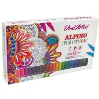 Alpino Dual Artist Ar000197 Tusjpenn 72 Enheter