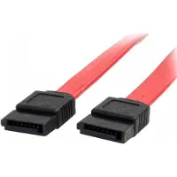 StarTech.com SATA6 SATA-kabel hunn-hunn, 15 cm, Serial ATA 150/300, rød