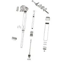 RockShox 175 Mm Reverb Axs B1 Overrør