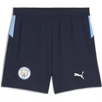 Puma Manchester City 25/26 Shorts Youth, Clothing, Deep Navy/Light Blue, 5-6Y